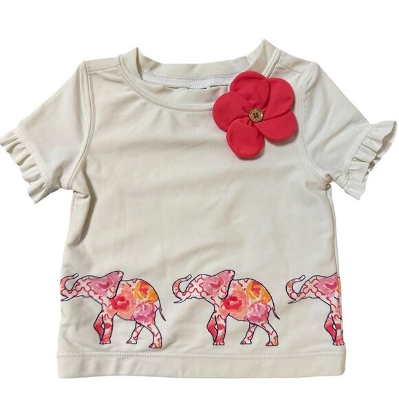 JANIE AND JACK Baby Girls Swimsuit 12 to 18 Months Bundle of 3 - Picture 2 of 12